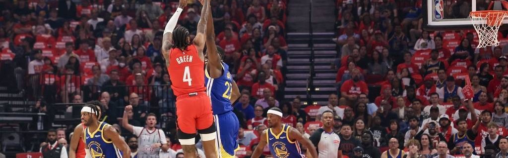 G5首节：火箭13罚13中 勇士全队9犯规没有罚球