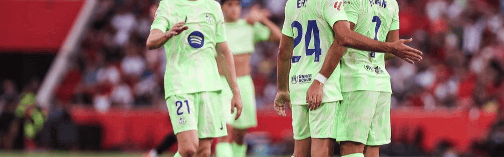 西甲-亚马尔传射拉菲尼亚破门巴萨3-0九人马洛卡迎开门红