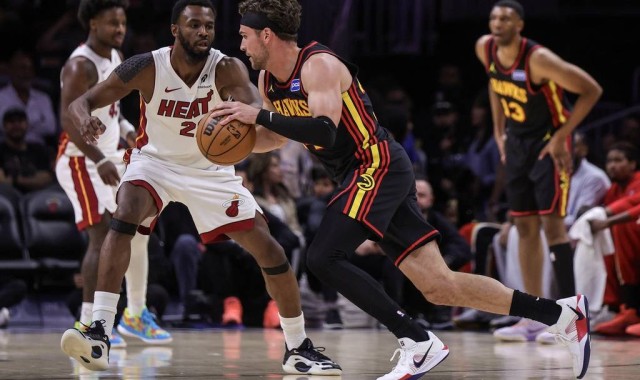 阿德巴约25+10希尔德空砍31分 热火胜老鹰