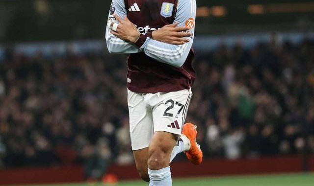 英超｜罗杰斯独中两元 阿斯顿维拉主场胜曼联