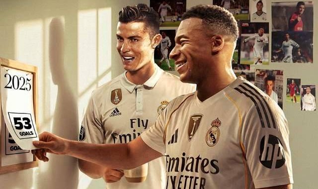 年度55球！姆巴佩冲击C罗纪录：5场再进5球 将创皇马历史