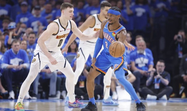 亚历山大35分约基奇20+9+7 雷霆大胜掘金晋级西决