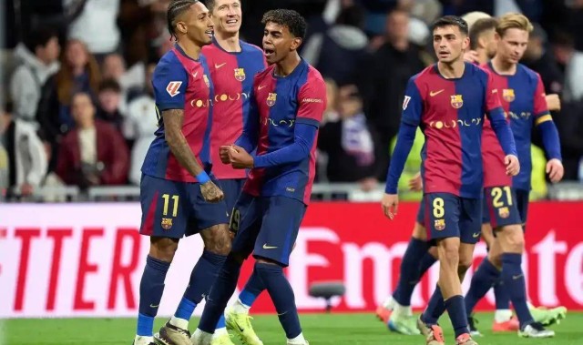 西甲35轮：巴萨皇马对决，谁能左右冠军归属？