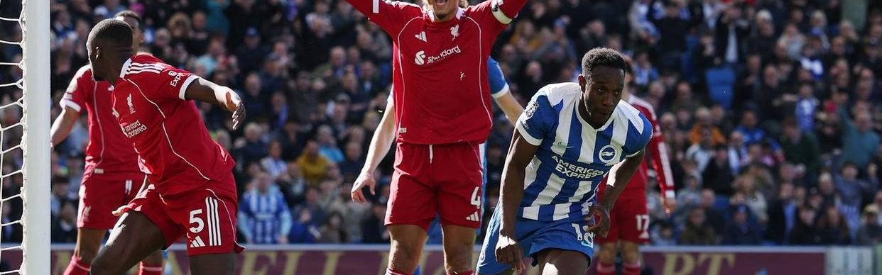 布莱顿2-1力克利物浦，赛后评分揭晓：维尔贝克荣膺全场最佳