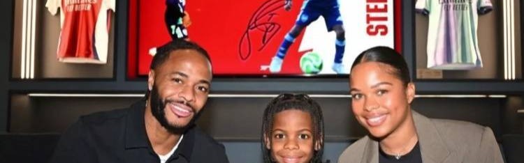 镜报：斯特林之子蒂亚戈加盟阿森纳青训营，将效力枪手U9