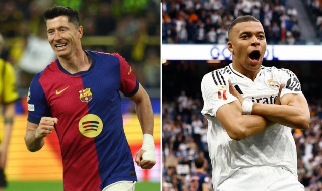 鹿死谁手西甲射手榜：莱万25球姆巴佩24球，明日直接对话！